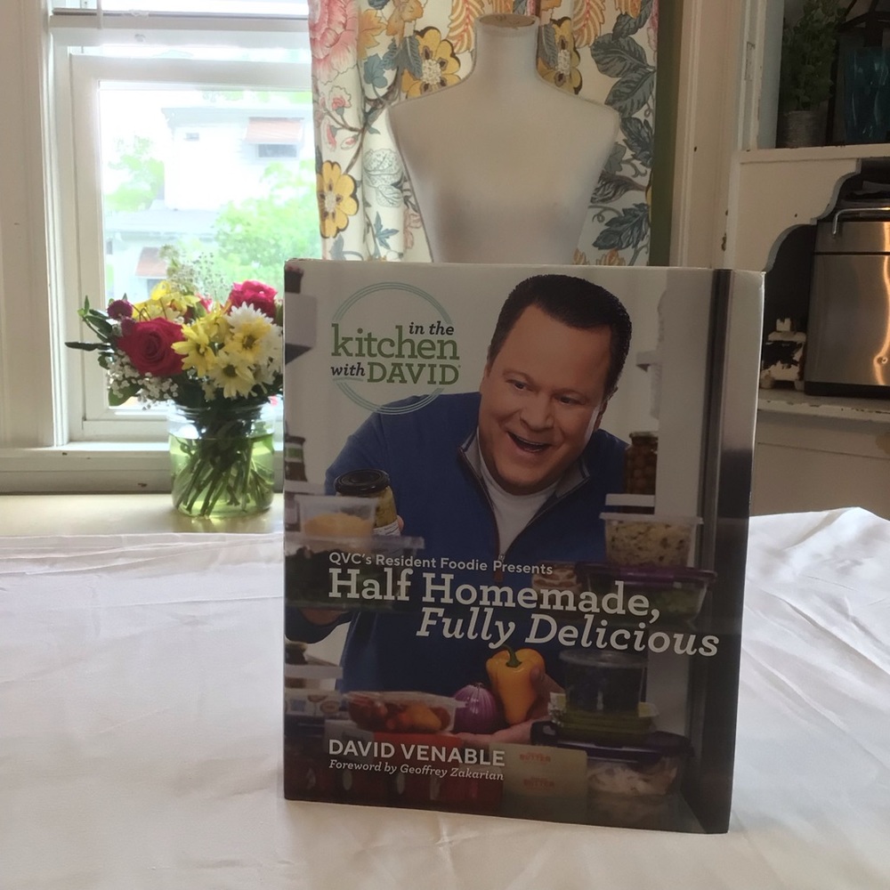 In the kitchen with David, Half Homemade, Fully Delicious cookbook